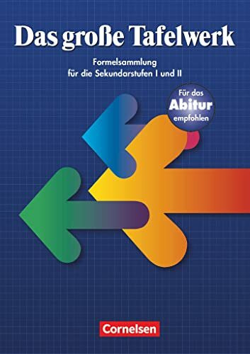 Das große Tafelwerk: Schulbuch - Ausgabe 1999 (Das große Tafelwerk, Östliche Bundesländer und Berlin)