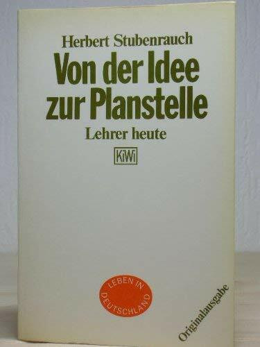 Von der Idee zur Planstelle (KiWi)