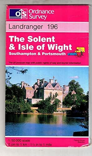 The Solent and the Isle of Wight, Southampton and Portsmouth (Landranger Maps)