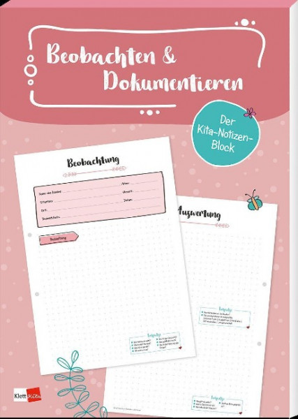 Der Kita-Notizen-Block: Beobachten & Dokumentieren