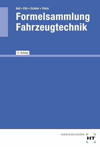 eBook inside: Buch und eBook Formelsammlung Fahrzeugtechnik