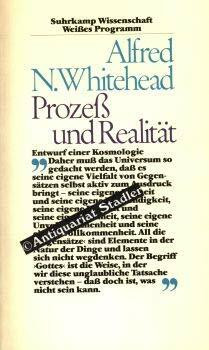 Prozeß und Realität. ( Weißes Programm). Entwurf einer Kosmologie