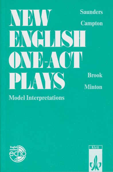 New English One-act-Plays: Model Interpretations. Englische Lektüre für die Oberstufe (Klett English