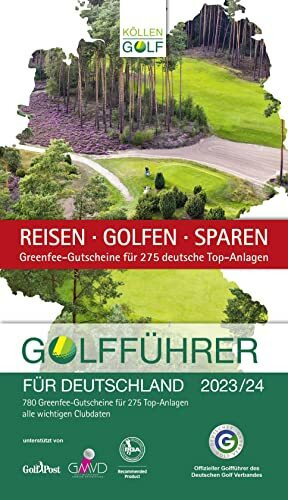 Golfführer für Deutschland 2023/24: Offizieller Golfführer des Deutschen Golf Verbandes (DGV)