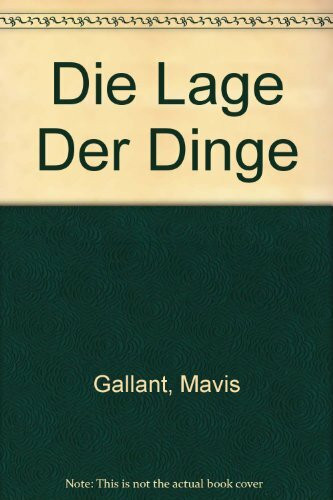 Die Lage der Dinge