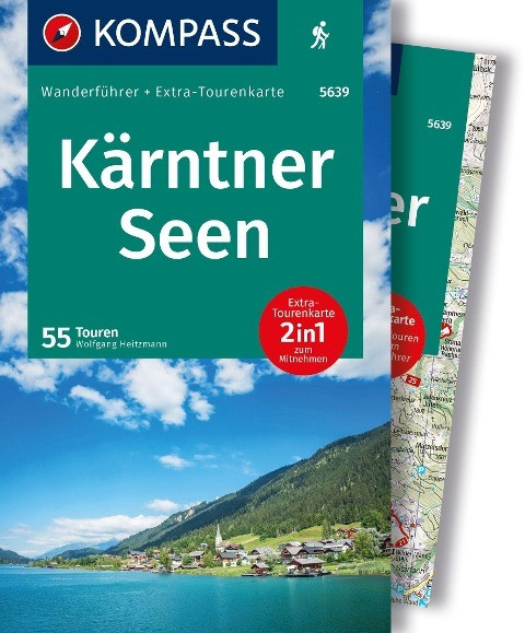 KOMPASS Wanderf�hrer K�rntner Seen, 55 Touren mit Extra-Tourenkarte