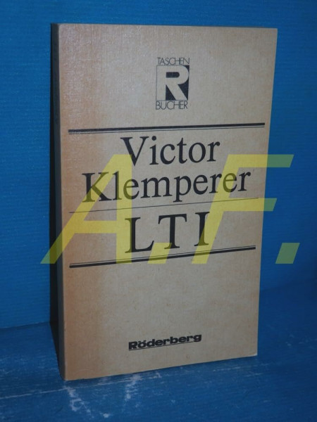 LTI. Notizbuch eines Philologen