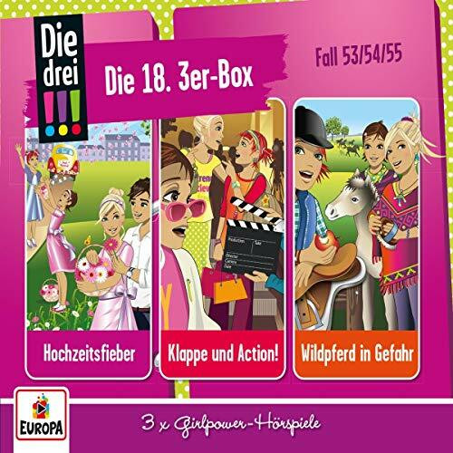 Die drei !!! 18./ 3er Box - Folgen 53,54,55 (3 Audio-CDs)