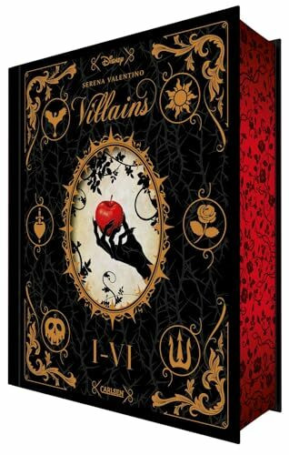 Disney Villains: Villains Band I-VI: Luxusausgabe mit Farbschnitt im düsteren Dark-Fantasy-Setting: für Fans der Bestseller-Autorin Serena Valentino