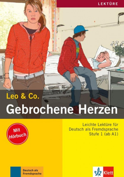 Gebrochene Herzen (Stufe 1) - Buch mit Audio-CD
