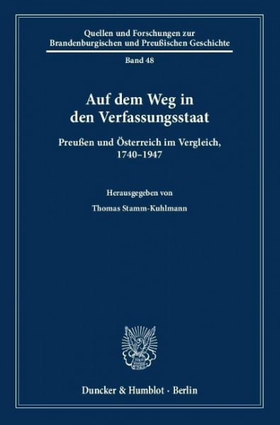 Auf dem Weg in den Verfassungsstaat.