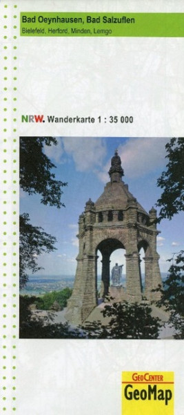 Bad Oeynhausen, Bad Salzuflen Wanderkarte 1:35 000