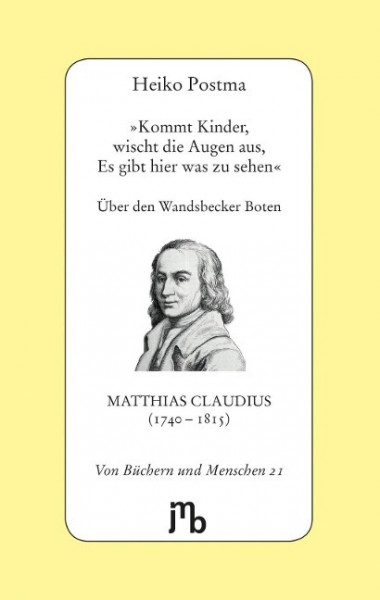 »Kommt Kinder, wischt die Augen aus, Es gibt hier was zu sehen«