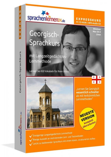 Sprachenlernen24.de Georgisch-Express-Sprachkurs. CD-ROM