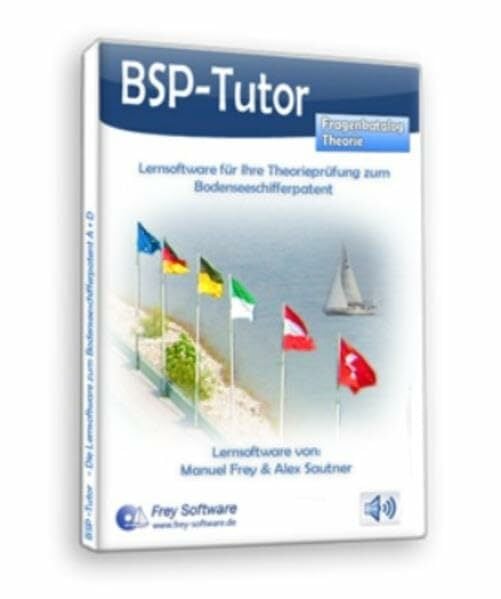 BSP-Tutor - Lernsoftware Bodenseeschifferpatent A (Motor) + D (Segeln) (Fragenkatalog Theorie) BSP-Tutor - Lernsoftware Bodenseeschifferpatent A (Motor) + D (Segeln) (Fragenkatalog Theorie)