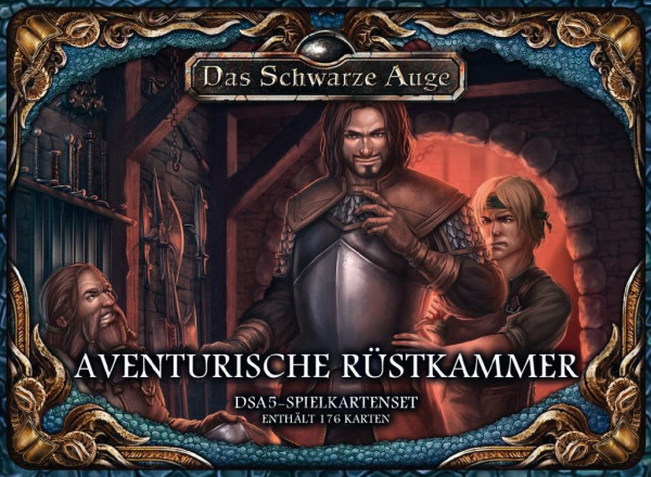 DSA 5 Spielkartenset Aventurische Rüstkammer