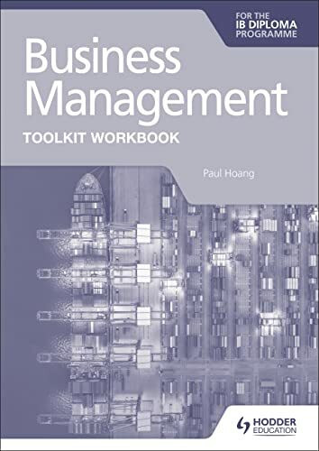 Business Management Toolkit Workbook for the IB Diploma: Skills for Success