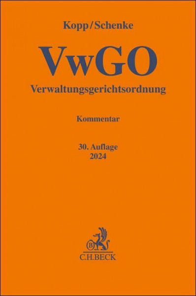 Verwaltungsgerichtsordnung: Kommentar (Gelbe Erläuterungsbücher)