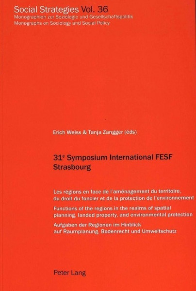 31 e Symposium International FESF Strasbourg