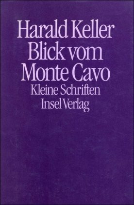 Blick vom Monte Cavo: Kleine Schriften