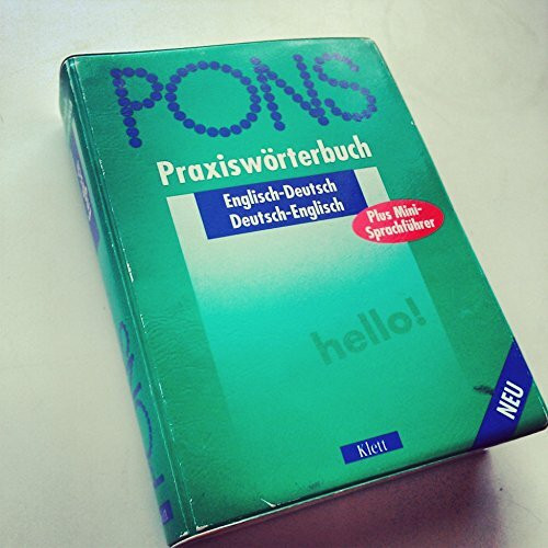 PONS Praxiswörterbuch plus / Mit Sprachführer: PONS Praxiswörterbuch plus, Englisch