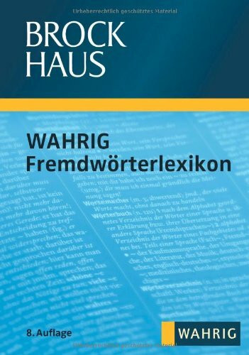 Brockhaus WAHRIG - Fremdwörterlexikon