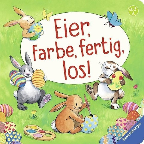 Eier, Farbe, fertig, los!