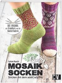 CraSy Mosaik - Socken Stricken mit dem addiCraSyTrio