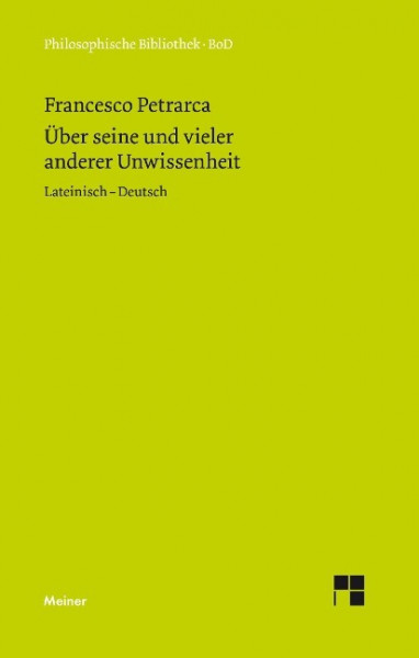 Über seine und vieler anderer Unwissenheit