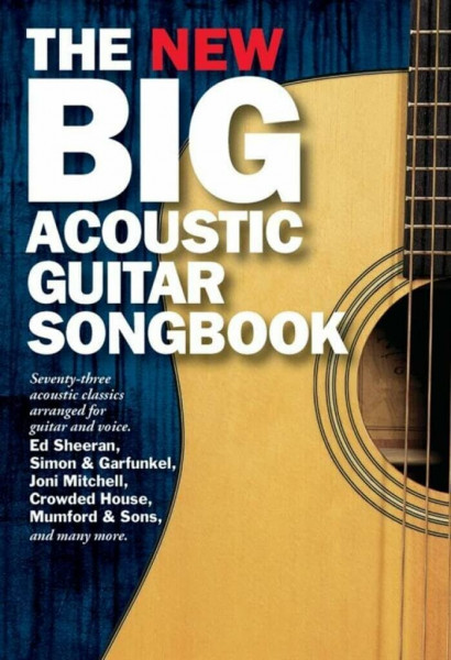 The New Big Acoustic Guitar Songbook: Noten, CD für Gitarre
