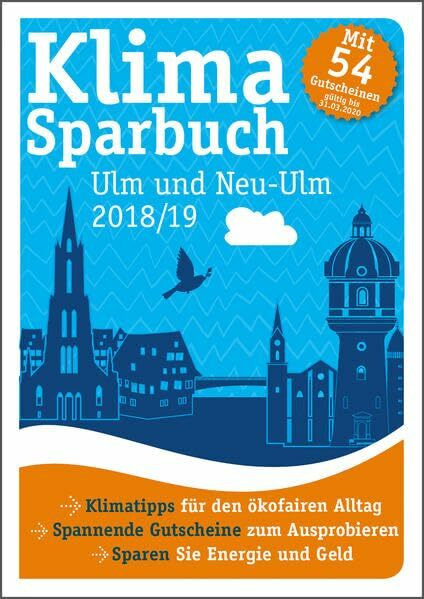 Klimasparbuch Ulm und Neu-Ulm 2018/19: Klima schützen & Geld sparen