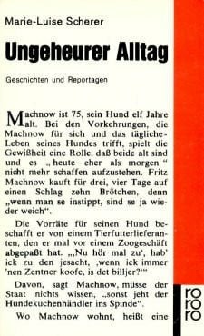 Ungeheurer Alltag: Geschichten und Reportagen (rororo: Rowohlts Rotations Romane)