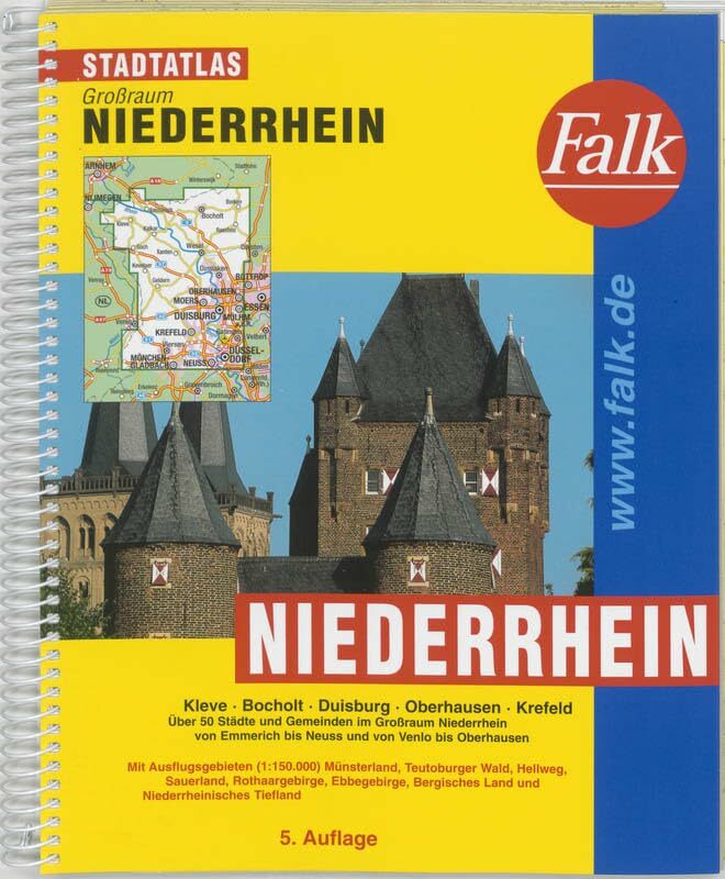 Niederrhein e.o. kaartboek Niederrhein e.o. kaartboek