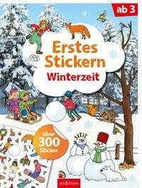 Erstes Stickern Winterzeit