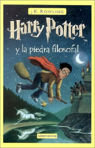 Harry Potter y la piedra filosofal.Harry Potter und der Stein der Weisen, spanische Ausgabe