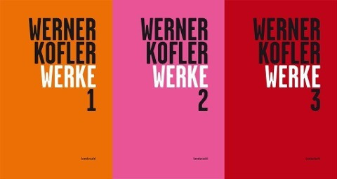 Werke (3 Bände im Schuber)