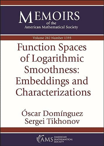 Function Spaces of Logarithmic Smoothness: Embeddings and Characterizations (Memoirs of the American Mathematical Society, 282)