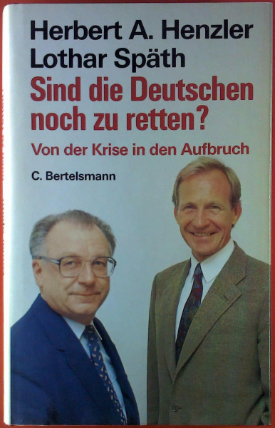 Sind die Deutschen noch zu retten?