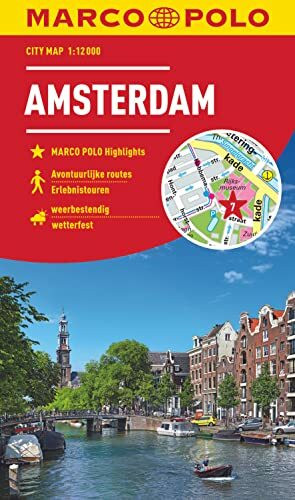 MARCO POLO Cityplan Amsterdam 1:12.000: Highlights, Erlebnistouren, wetterfest