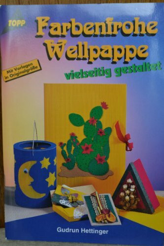 Farbenfrohe Wellpappe vielseitig gestaltet: Mit Vorlagen in Originalgröße