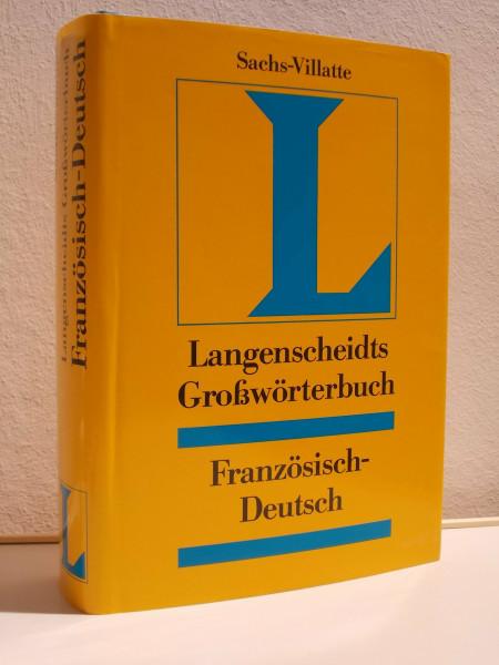 Langenscheidt Großwörterbuch Französisch-Deutsch