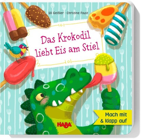 Das Krokodil liebt Eis am Stiel