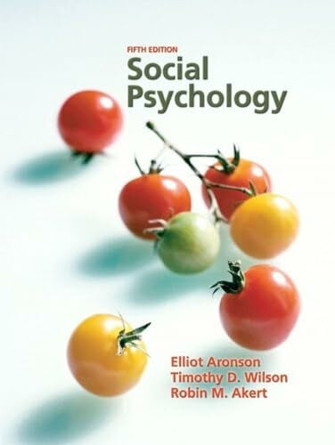 Social Psychology: United States Edition