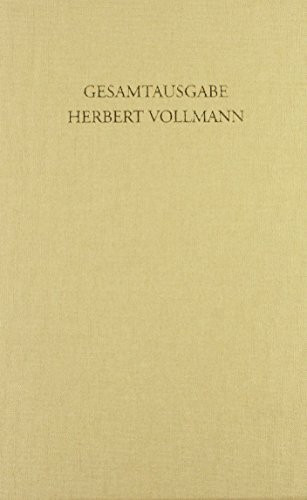 Gesamtausgabe Vollmann Band 1-4 mit Schuber