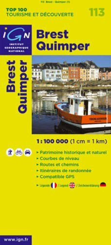 Brest/Quimper (IGN Green Top 100 S., Band 113)