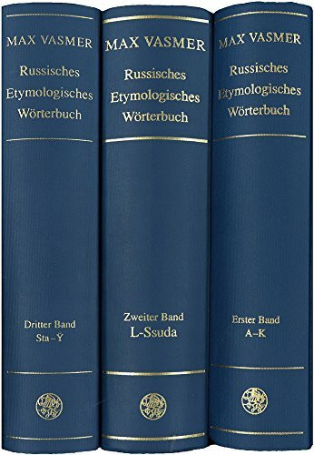 Russisches etymologisches Wörterbuch / Sta – Ÿ: Sta-Y