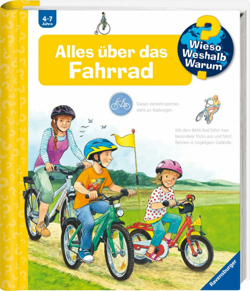 Wieso? Weshalb? Warum?, Band 63: Alles über das Fahrrad (Sachbuch ab 4 Jahre – mit Klappen)