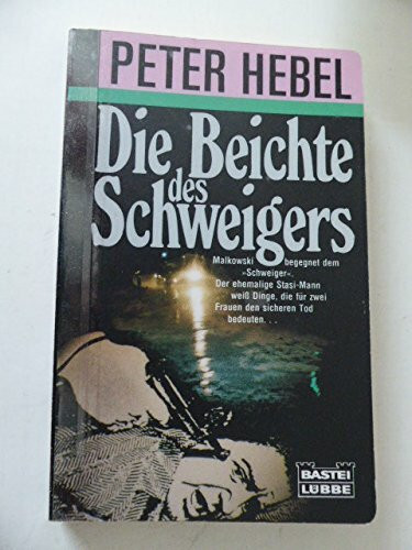 Die Beichte des Schweigers