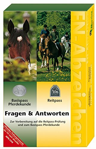 FN-Abzeichen. Deutscher Reitpass - Basispass Pferdekunde. Fragen und Antworten: Zur Vorbereitung auf die Reit-Pass-Prüfung und zum Basispass Pferdekunde