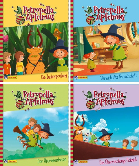 Nelson Mini-Bücher: Petronella Apfelmus 1-4